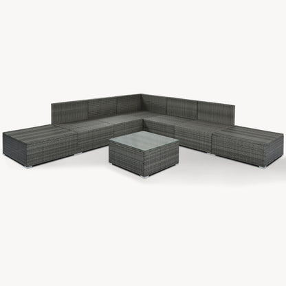 8-Pc Outdoor Patio Furniture Set