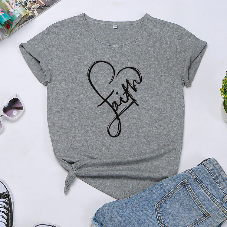'Faith' Monogrammed T-shirt