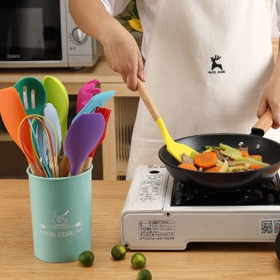 Silicone Kitchenware Cooking Utensils Set