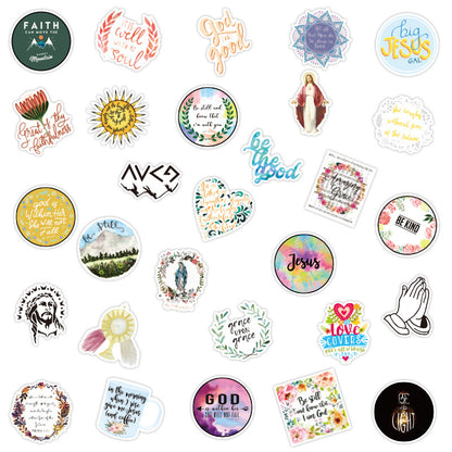 Christian Faith Quotes Stickers