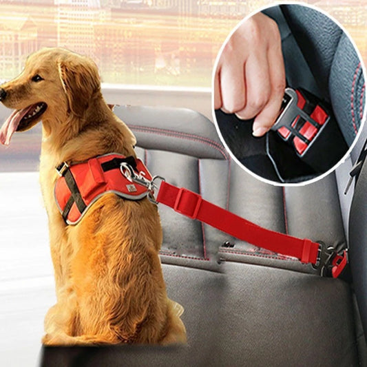 Adjustable Pet Car Seat Belt For Pet Harness