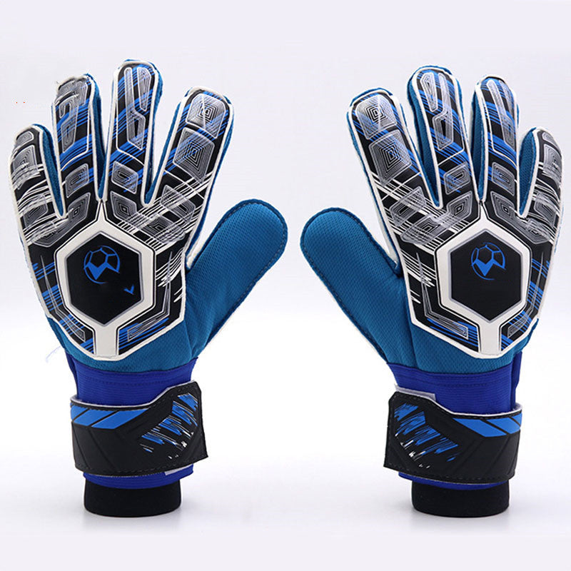 Soccer Goalkeeper Gloves Professional Full Latex Tape