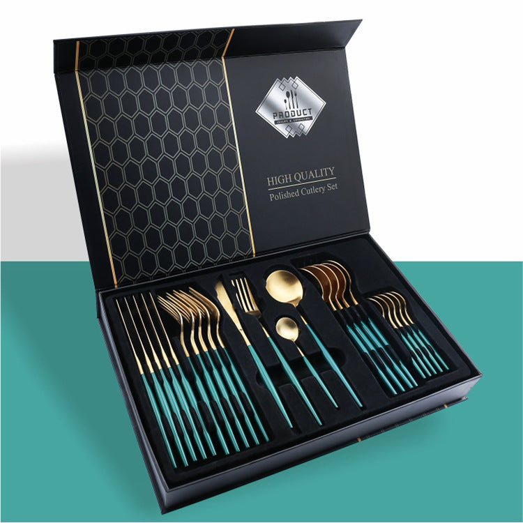 24 Piece Utensil Set