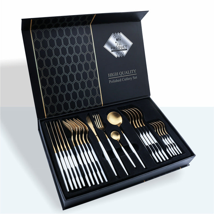 24 Piece Utensil Set