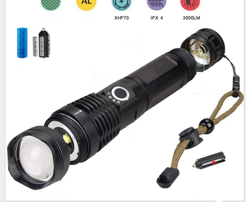 Rechargeable Outdoor Flashlight