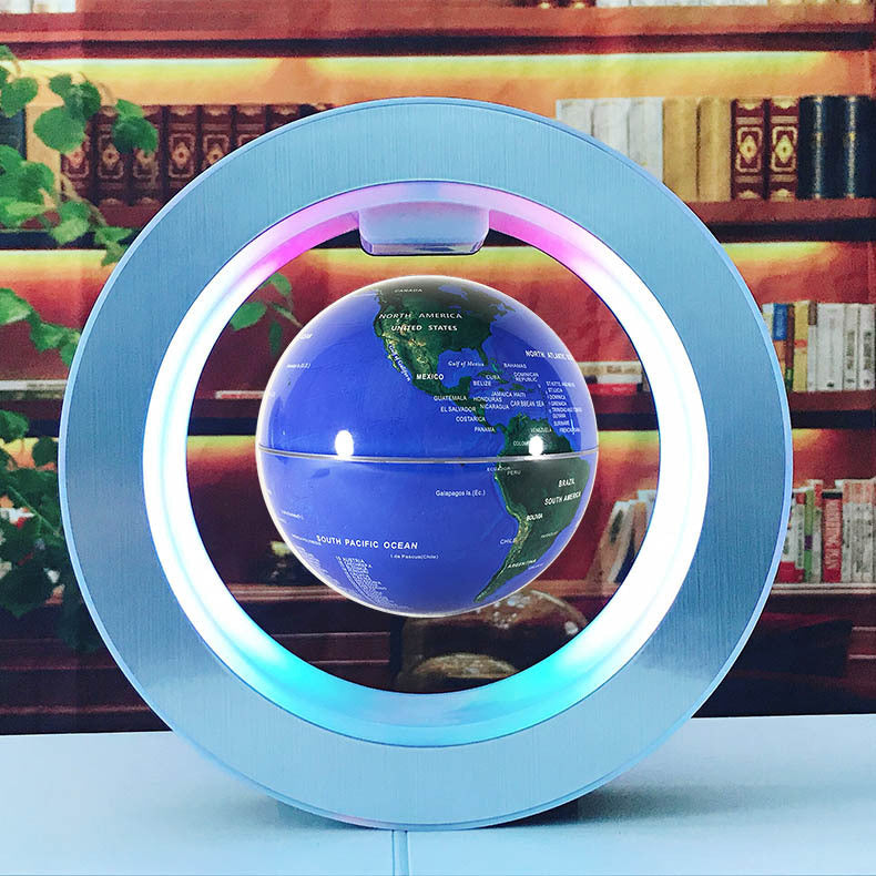 LED Floating Globe With Magnetic Levitation