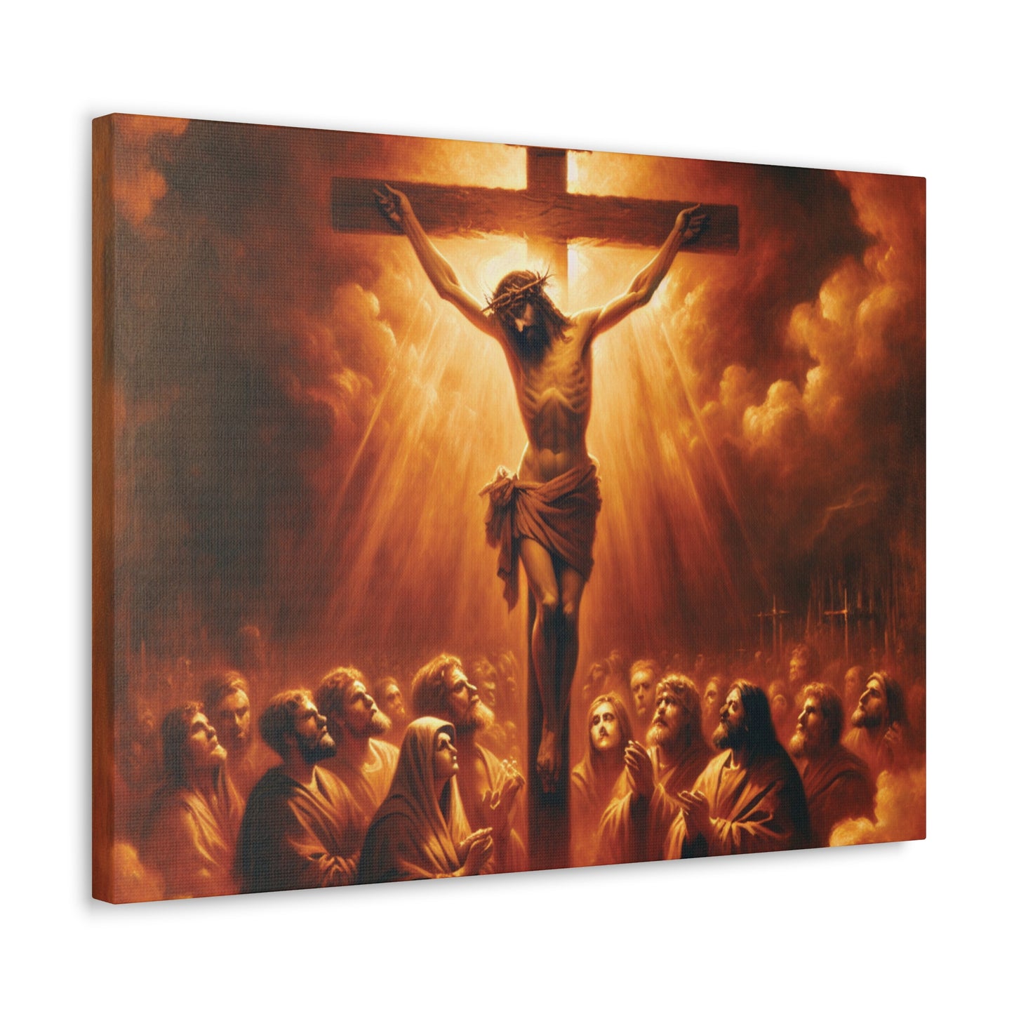 Crucifixion Canvas Wall Art