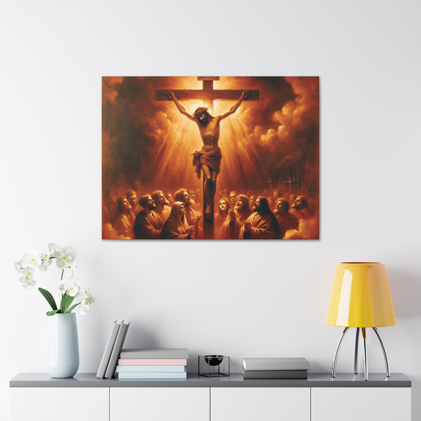 Crucifixion Canvas Wall Art