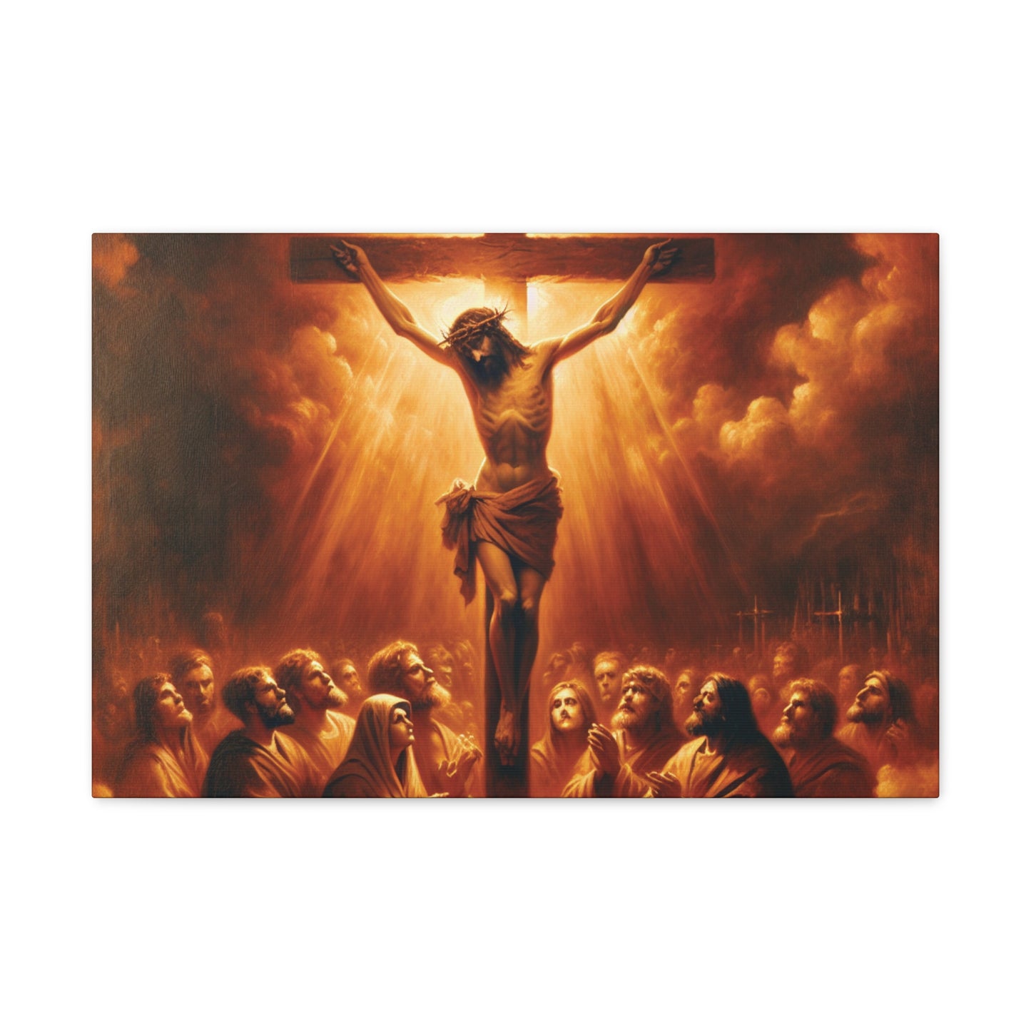 Crucifixion Canvas Wall Art