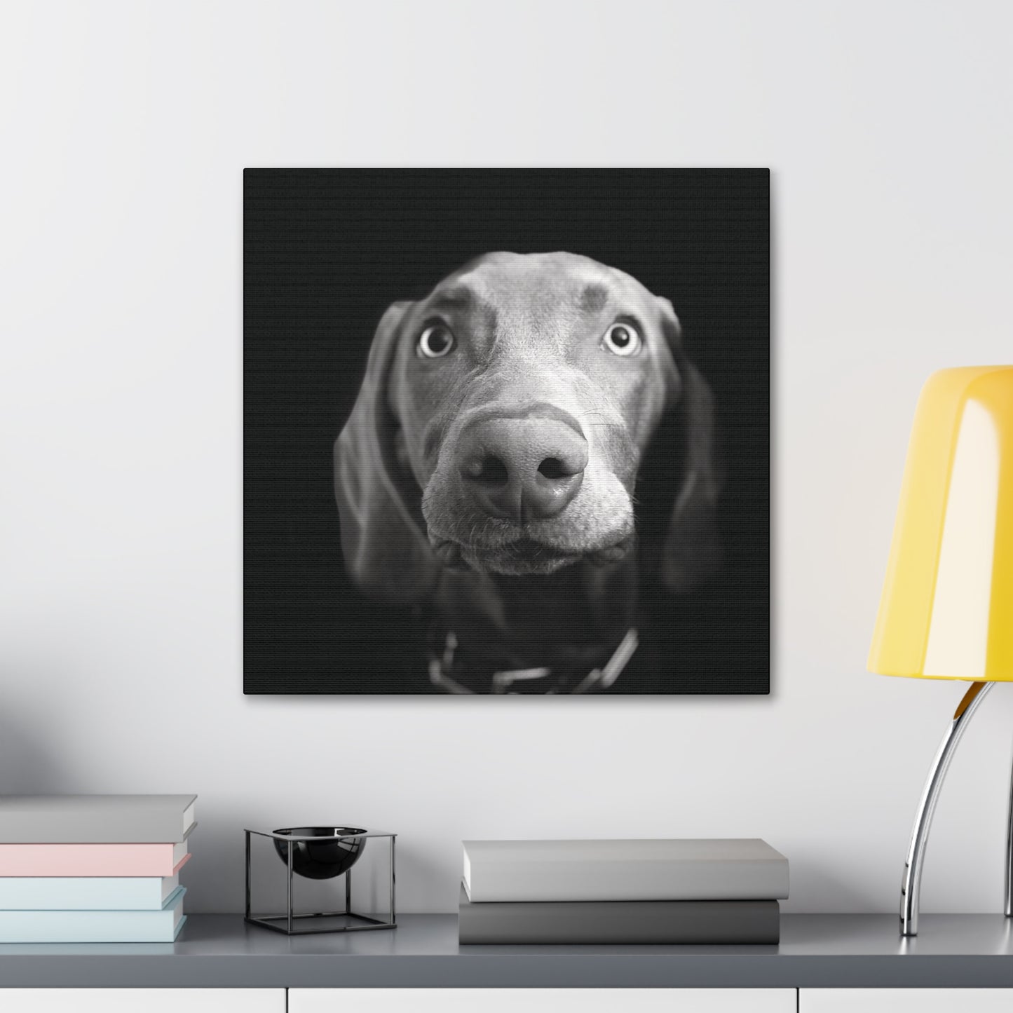 "Man's Best Friend" Canvas