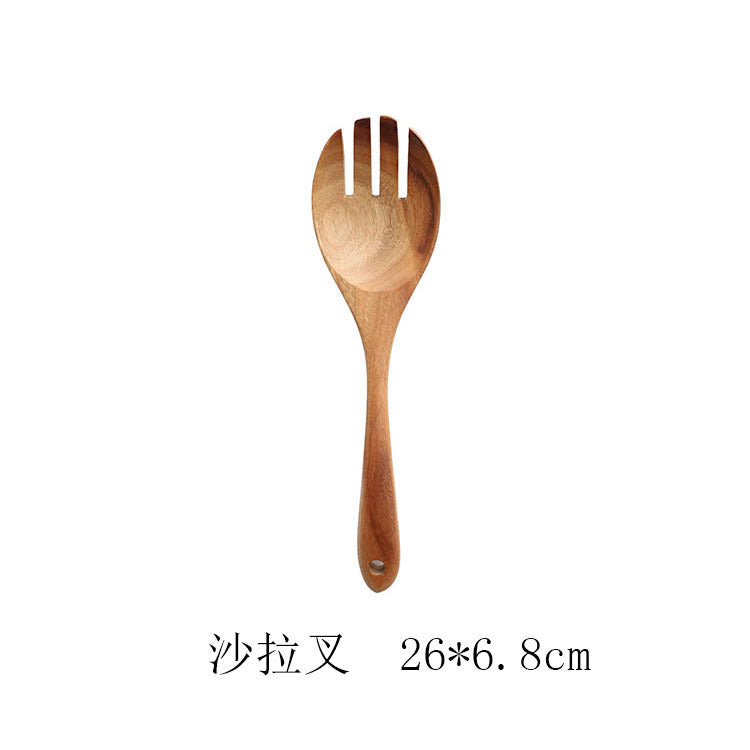 Teak Natural Wood Cooking Utensils