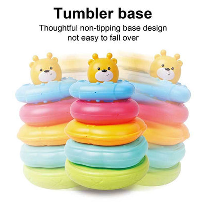 Children's Musical Stacking Rainbow Set