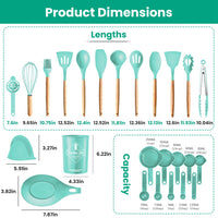 35 Piece Kitchen Cooking Utensil Set
