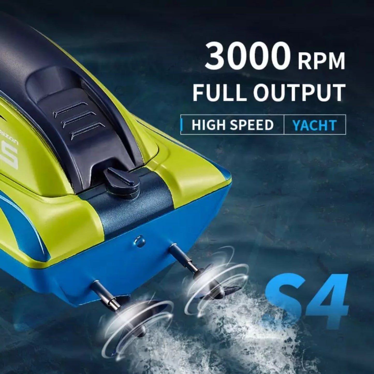 2.4GHz High-speed RC Racing Boat