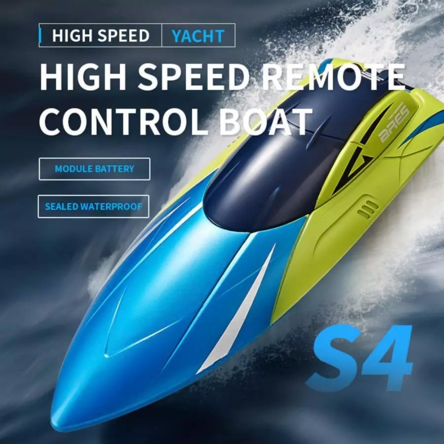 2.4GHz High-speed RC Racing Boat