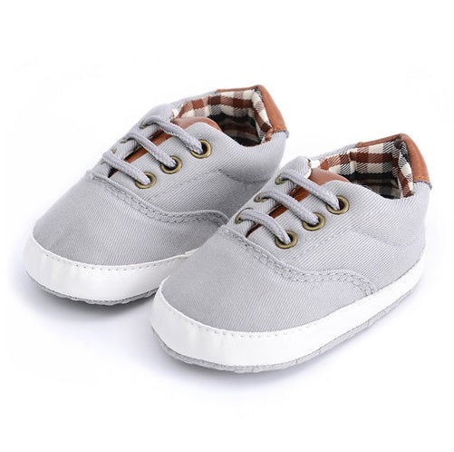 Solid Color Casual Soft Bottom Baby Shoes