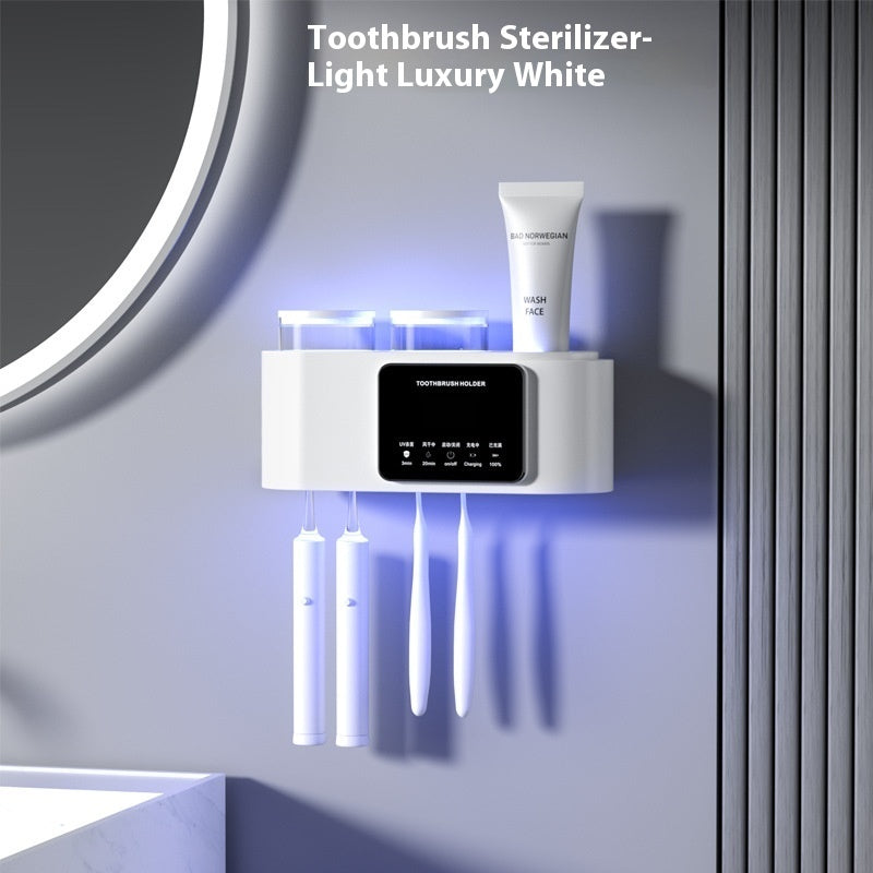 Intelligent Drying Toothbrush Sterilizer Storage UV