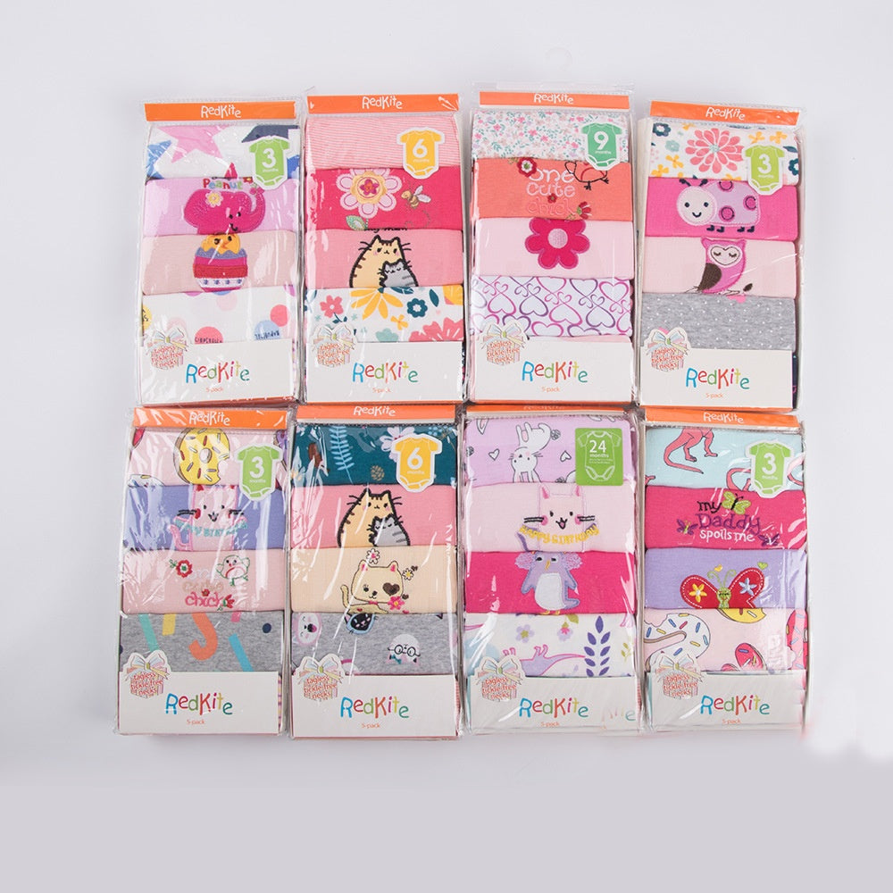 Baby Harmony Onesies 5 PC Set