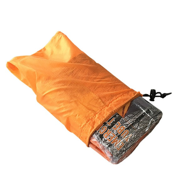 PE Aluminum Film Thermal Insulated and Windproof Emergency Sleeping Bag