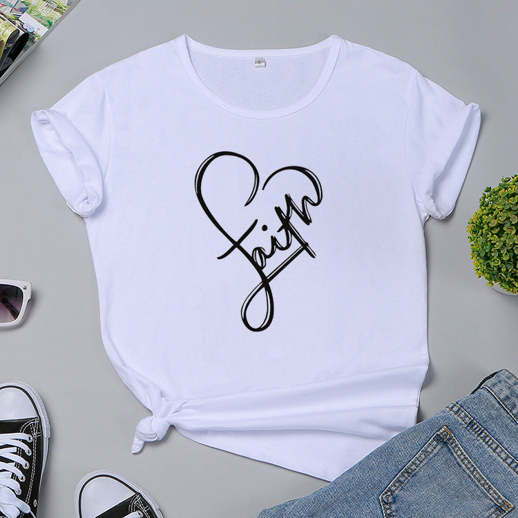 'Faith' Monogrammed T-shirt
