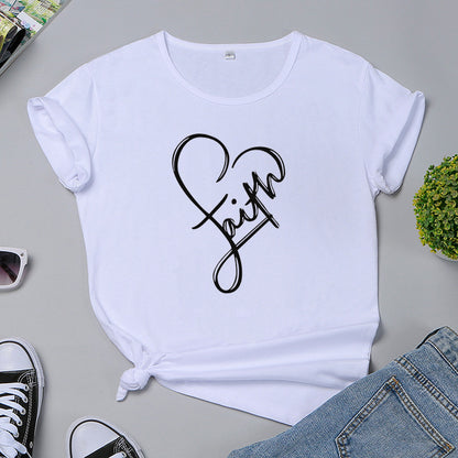 'Faith' Monogrammed T-shirt
