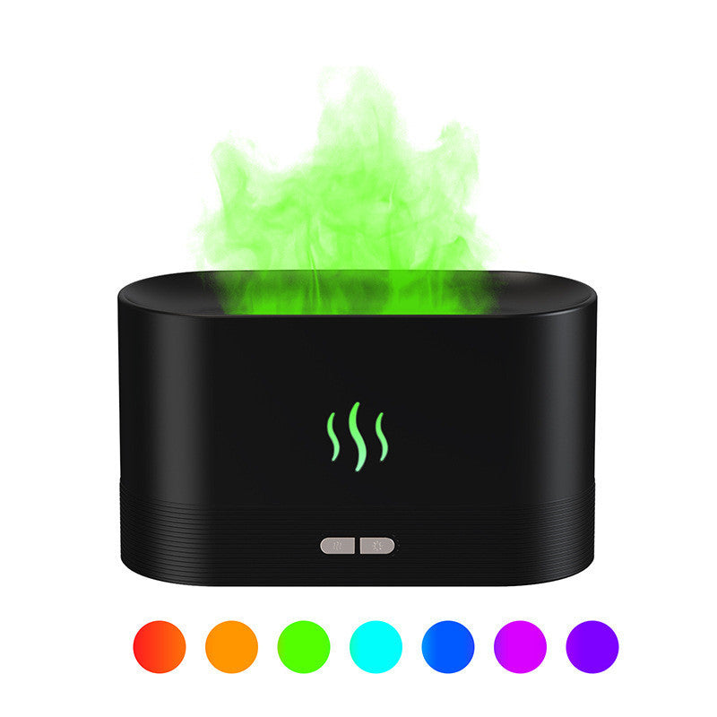 Aroma Diffuser With Flame Light