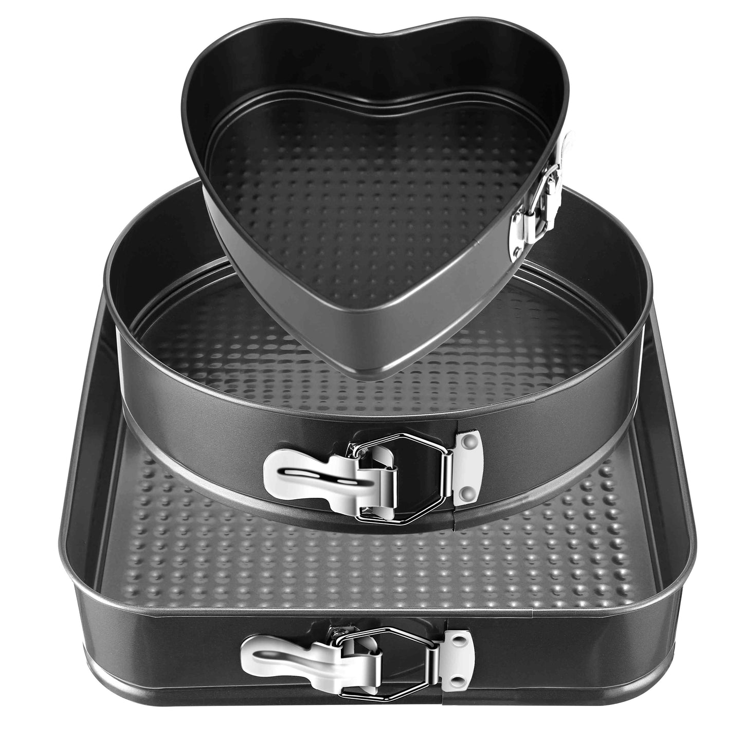 3Pcs Set Non-stick Springform Cake Pan