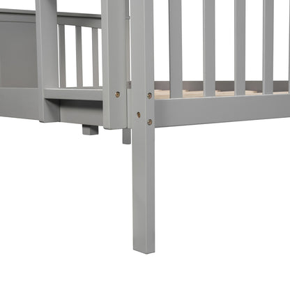 Full Bunk Bed With Ladder