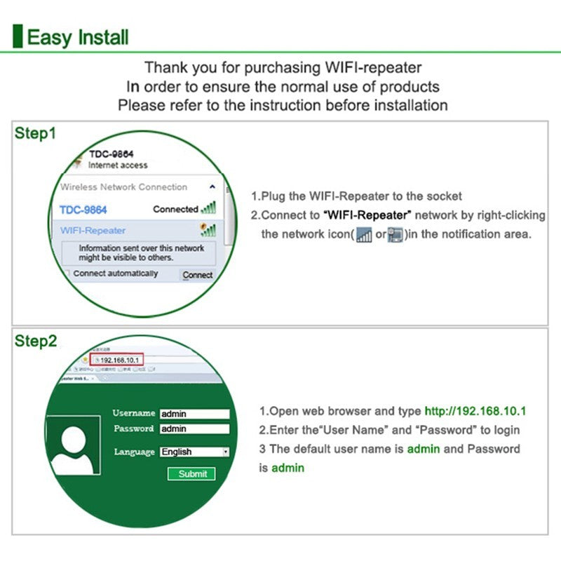 Wifi Repeater and Signal Booster