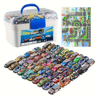 A 50-piece Alloy Toy Car Set