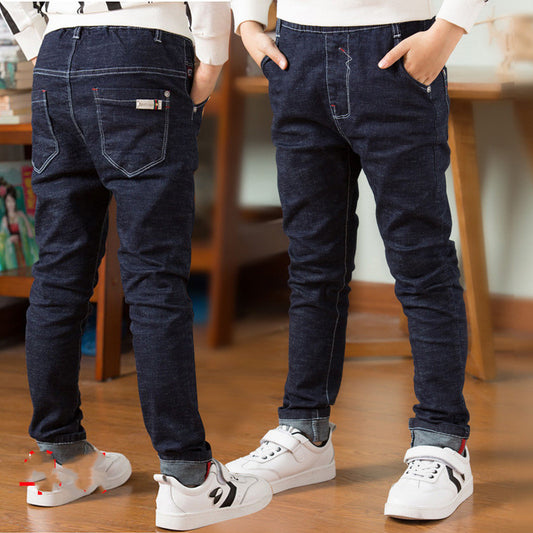 Boys fleece jeans