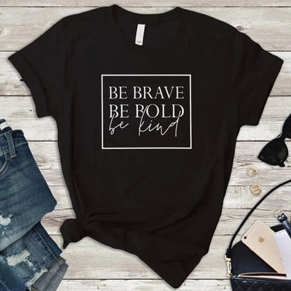 'Be Brave' Christian T-Shirt