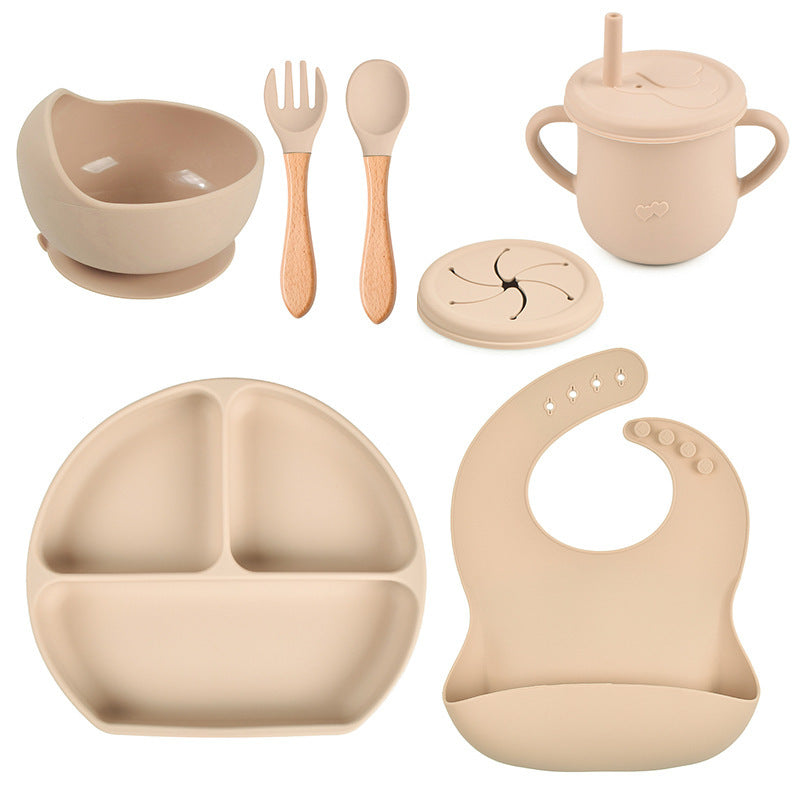 6-piece Silicone Tableware Set