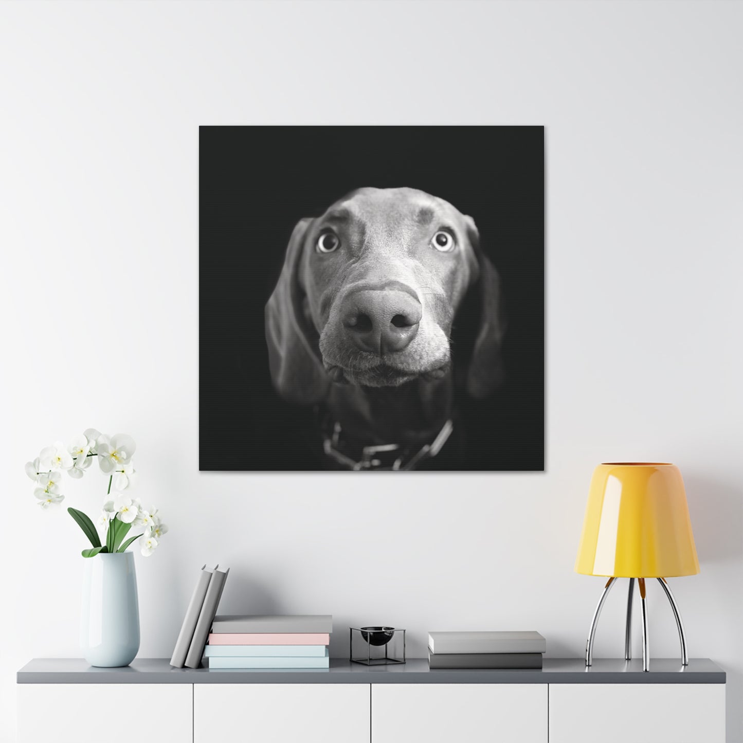 "Man's Best Friend" Canvas