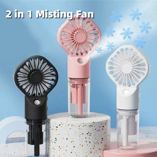 Usb Charging Portable Fan Icy And Refreshing Fan Water Supplement