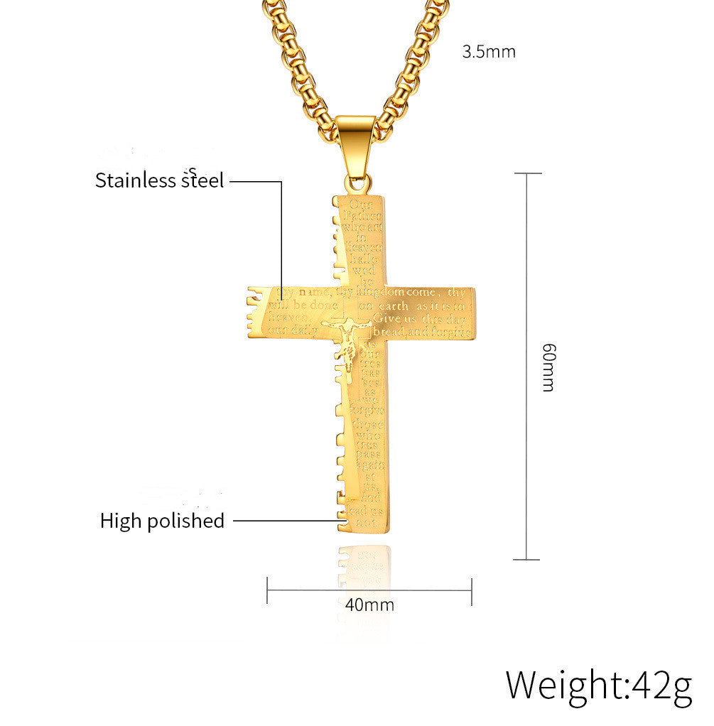 Jesus Cross Necklace