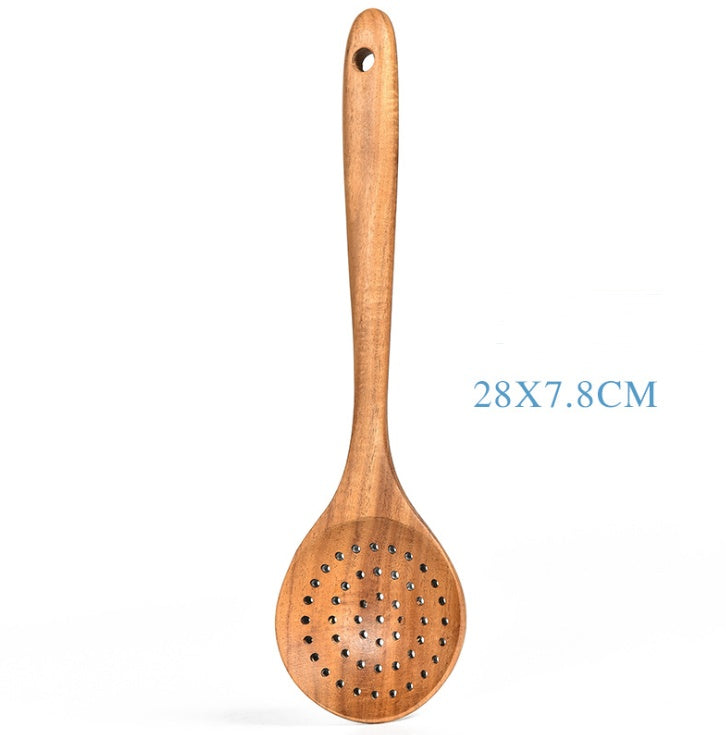 Teak Natural Wood Cooking Utensils