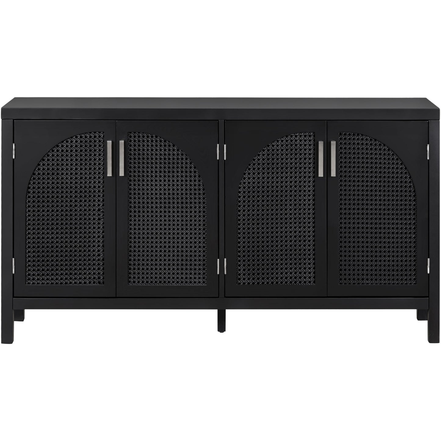 TREXM Sideboard With Rattan Door