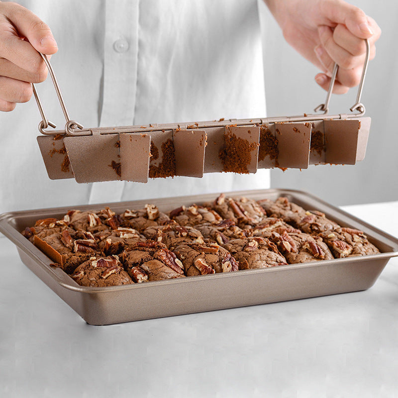 Solid Bottom Square Brownie Pan