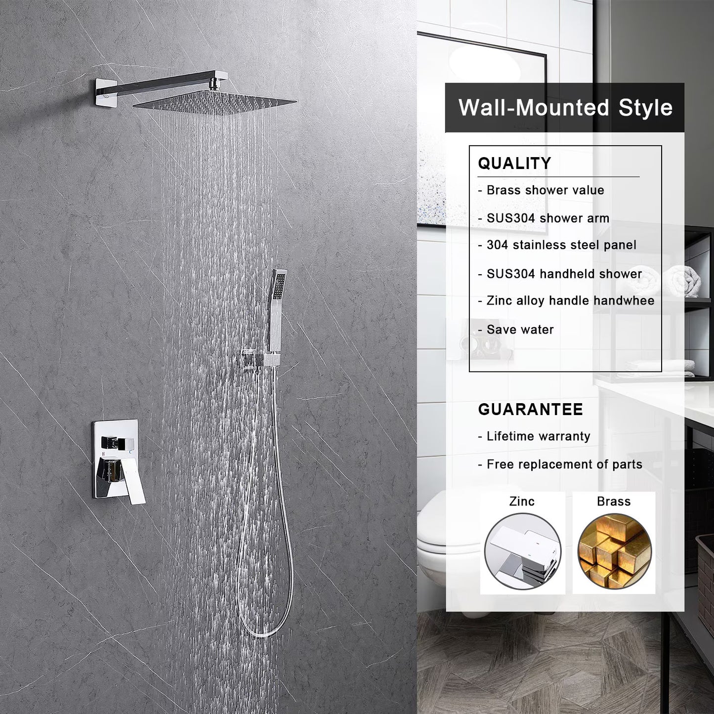 Metal Shower Faucets