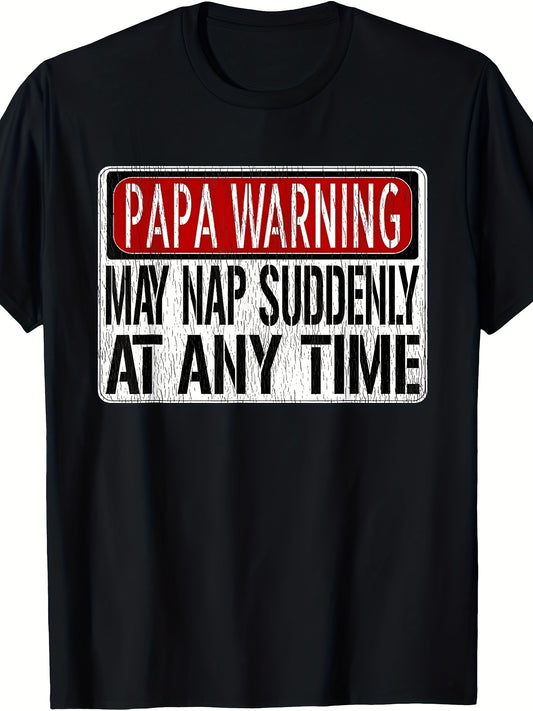 'Papa Warning' T-shirt