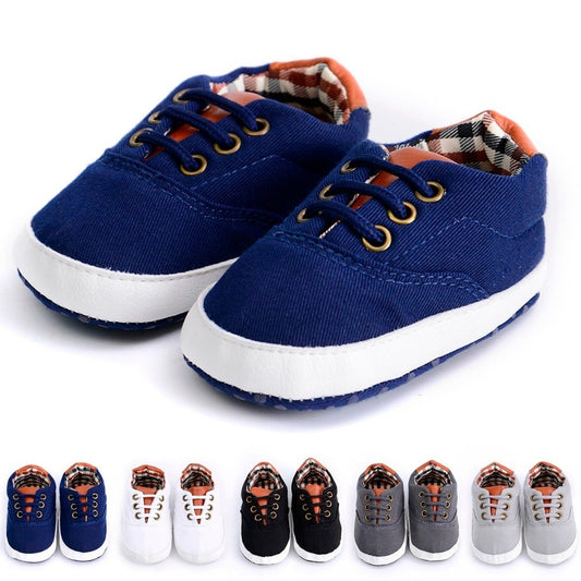 Solid Color Casual Soft Bottom Baby Shoes