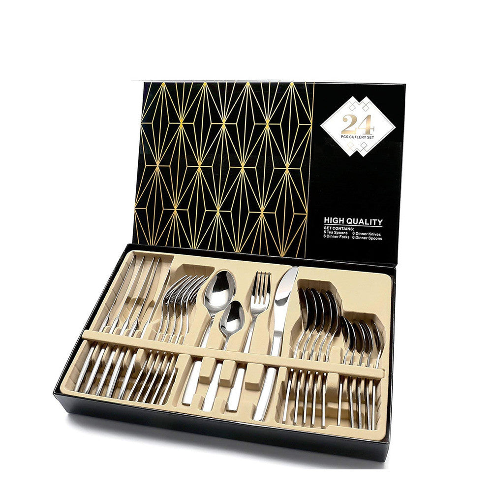 24 PCS Flatware Set