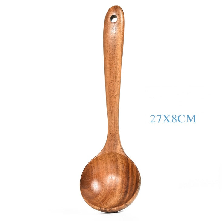 Teak Natural Wood Cooking Utensils