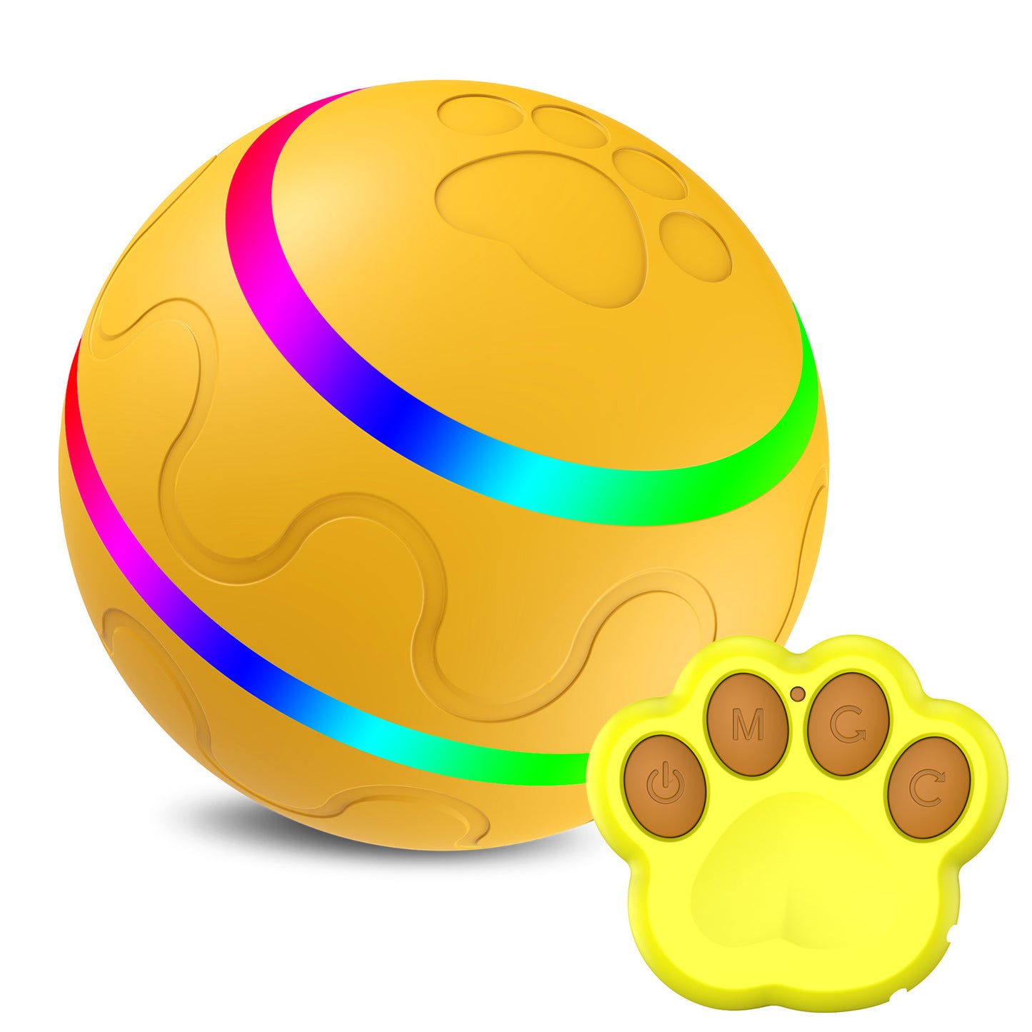 Intelligent Ball USB Cat and Dog Toy with Automatic Rotation