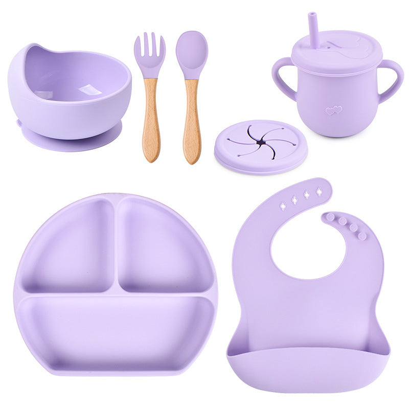 6-piece Silicone Tableware Set