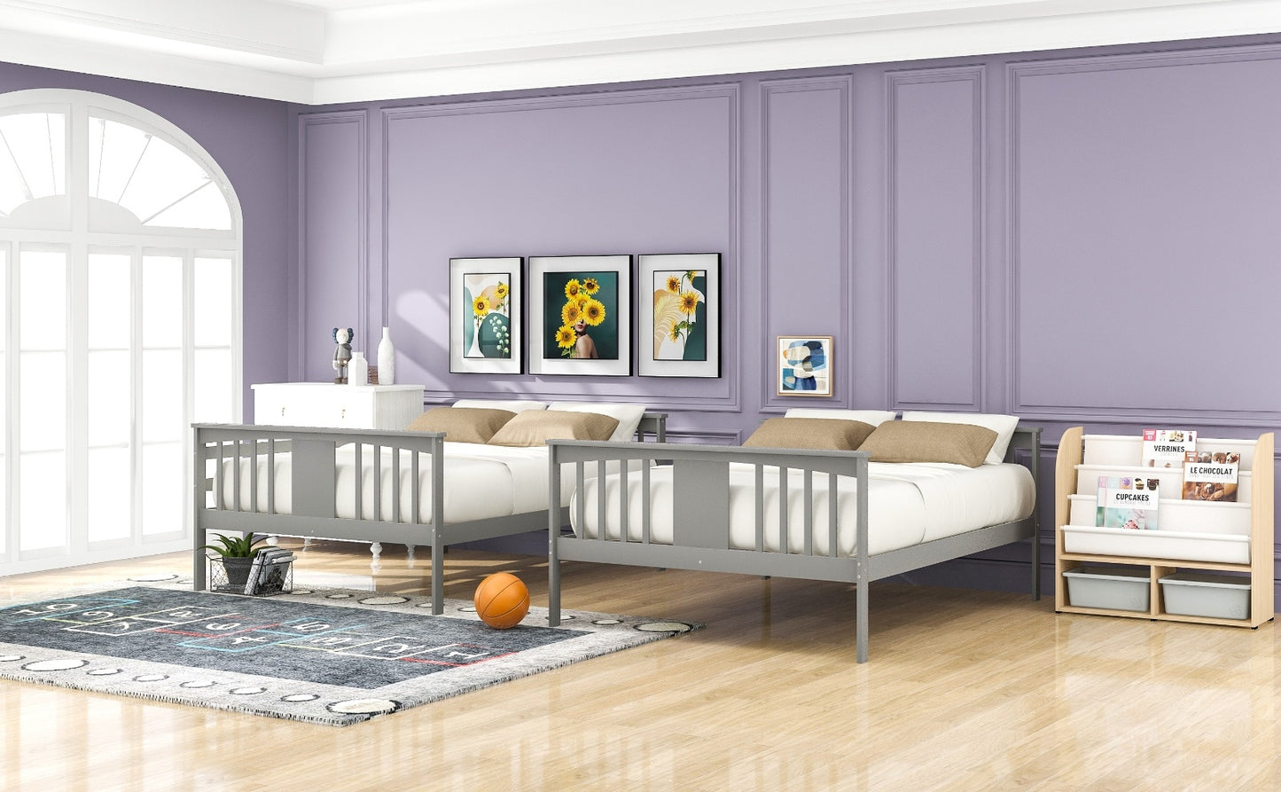 Full Bunk Bed With Ladder