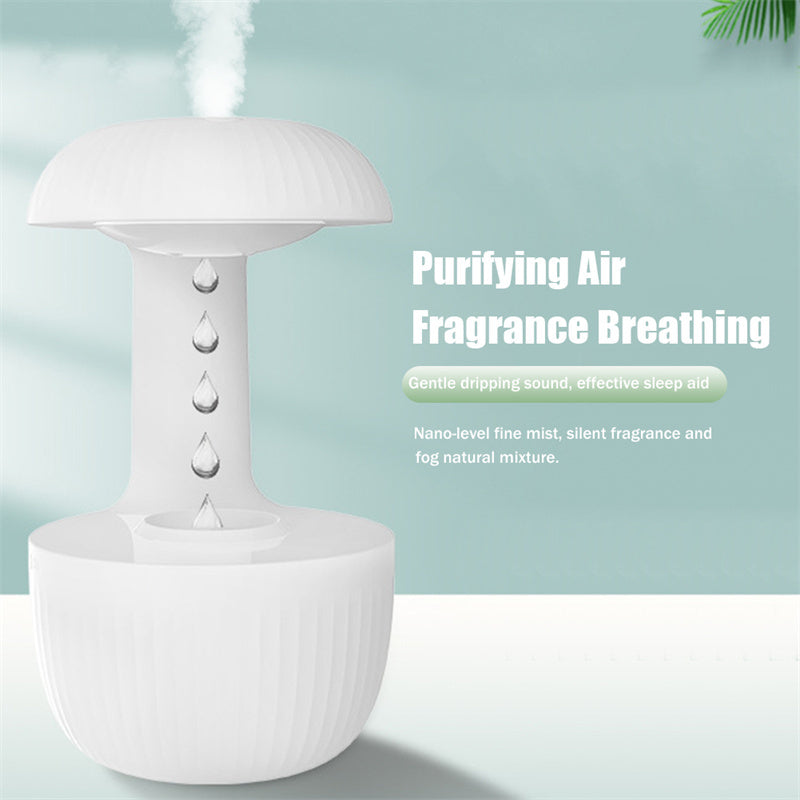 Countercurrent Humidifier With Levitating Water Drops