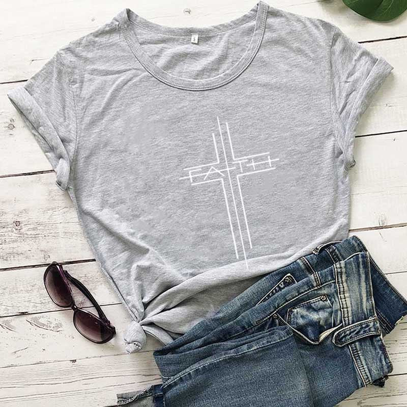 FAITH graphic short sleeve