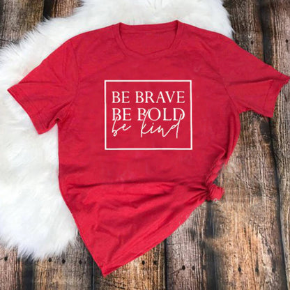 'Be Brave' Christian T-Shirt